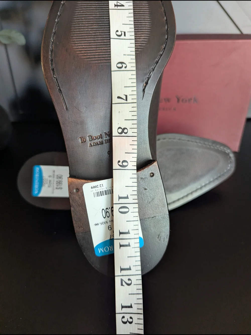 To Boot Men’s Dark Brown Leather Dress Shoes